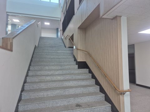 태안중학교 핸드레일